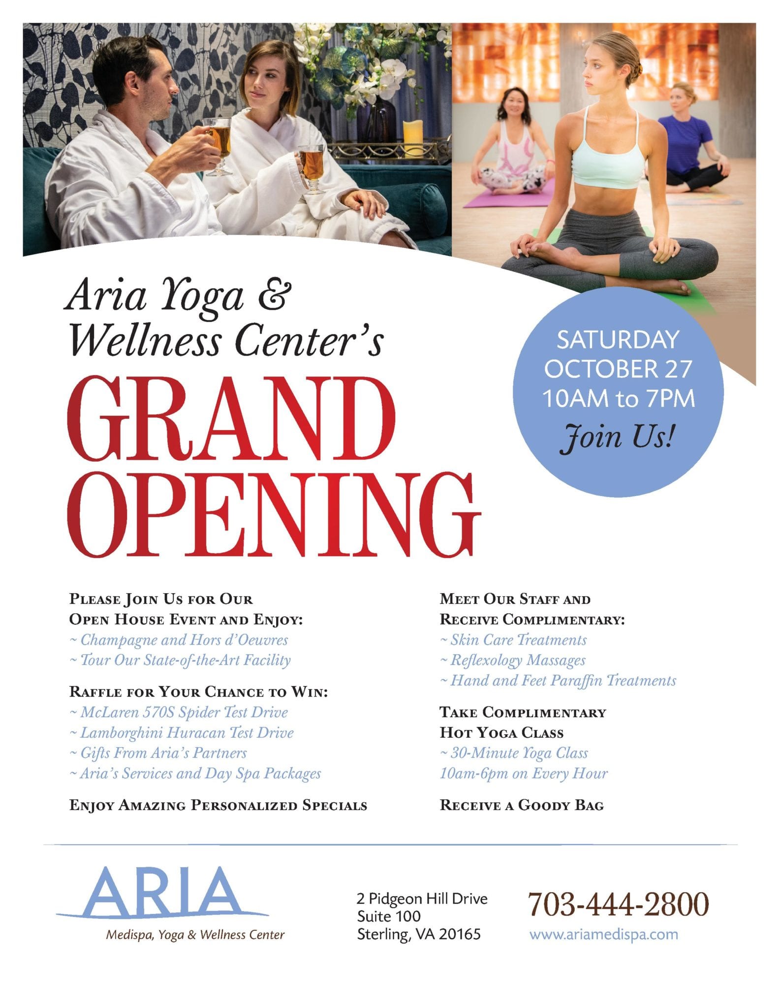 ariagrandopening Aria MediSpa