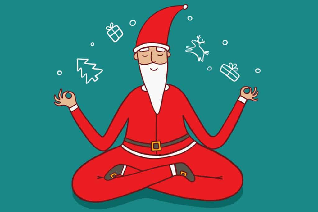 yoga with santa