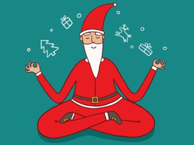 yoga with santa